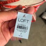 Loft NWT  Womens Striped Criss Cross Back Maxi‎ Dress Size 2 Petite Photo 5