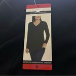 Katherine Barclay ‎ Extra Fine Marino Wool Sweater, Black Medium NWT Photo 7