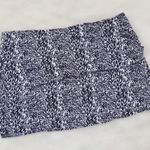 Mandee Tiered animal print mini skirt Size M Photo 0
