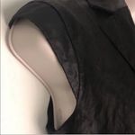 Michael Kors long satin button down collared vest black… Photo 7