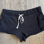 Aerie Black Lounge Sweat Shorts- Large Photo 0