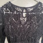 Maternity Gown Maxi Dress Long Sleeve Black Lace Size undefined Photo 10