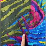 Trina Turk Kerry Peacock Feather Print Silk Blend Shift Dress Multicolor Sz 2 Photo 10