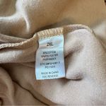 Polygram Camel Embroidered Sweatpant Joggers size 2X Cuffed Drawstring Tan Photo 8