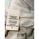 TALULAH  Shirt Top Womens S Cream‎ Oversized Tunic 3/4 Sleeve Button Up Lined Photo 7