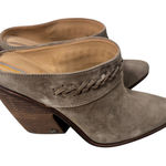Sam Edelman  Alison Suede Braided Pointed Toe Block Heel Mules Women's Size 7M Photo 0