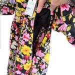 NWT Nobody's Child Nova Puff Sleeve
Black Floral Midi Dress Size 6 Photo 12