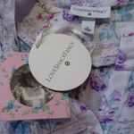 NWT LoveShackFancy x Target Lou in Purple Floral Double Ruffle Tiered Dress XL Photo 3