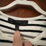 White House | Black Market Ruffle Sleeve Striped Sweater Size S Photo 2