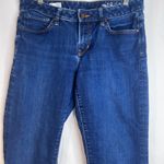 Gap Long & Lean Trouser Denim Blue Jeans Flare Size 30R Photo 2