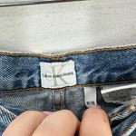 Calvin Klein Vintage Denim Mom Shorts Womens Size 16 Blue Medium Wash Cuffed USA Photo 5