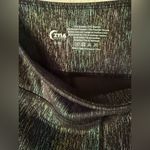 Zyia  Black Vertical Mirage Light n Tight Hi-rise 7/8 24" Size 8-10 Photo 2