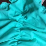 Victoria's Secret NWOT Victoria’s Secret Cheeky Ruffle Bikini Bottoms Size XS Aqua Green Photo 6