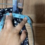 Anthropology Women’s sadie & sage Floral Print Satin mini skirt size‎ s Black Photo 3