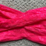 EXPRESS Intimates Hot Pink lace bandeau top women size small, festival, concert Photo 1