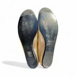 Lanvin Gold Elastic Ballet Flats Photo 8