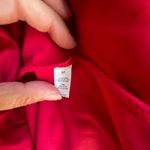 Red Sleeveless Dress Qinsen Mini Square Neck Bodycon Party Cocktail Size Medium Photo 6