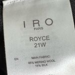 IRO  Black Merino Wool & Silk blend Sweater Photo 10