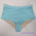 NEW Rhythm x Free People Noumea boy leg bikini bottom, size S Green Photo 1