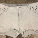 Rock & Republic Size 14 Studded Denim Jean Cutoff Shorts Photo 3