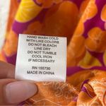 Rose + Olive  | Floral Boho Tunic Tropical Blouse Size M Photo 3