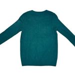 AQUA 100% Cashmere Women’s Crew Neck Kale Sweater Size Small Photo 1