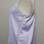 Aerie  orchid polkadot satin lace trim tank size medium Photo 3