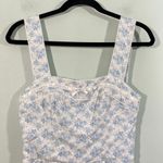 Altar'd State Women Light Blue Mini Floral Sleeveless Coquette Romper Size XS Photo 1