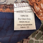 Vanessa Mooney  The Elizabeth Romper Dress 100% Silk Snakeskin Patchwork Print SM Photo 6