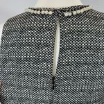 Karl Lagerfeld black and white pearl neckline shift dress size 4 Photo 3