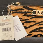 Michael Kors Parker Marigold real haircalf key card holder 5.5”x3.5” NWT Photo 5