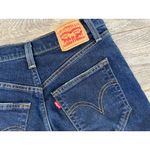 Levi's Levi Strauss Denim Jeans Ribcage Straight Ankle‎ size 27 Button Fly Distressed Photo 7