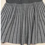 Premise Pullon Skirt Womens Size M Black White Striped A Line Knit Modern Chic Photo 3