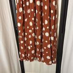 THML  Rust and White Midi Dress Photo 5