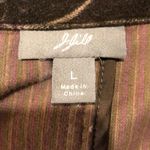 J.Jill Autumn Floral Velour Blazer Brown Large L Photo 6