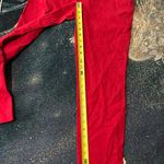 Old Navy Red Straight Leg Pants Y2K High Rise/Waist Business Casual SZ 8 Retro Photo 9
