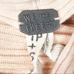 Free People XS Pink Ribbed Lovers Split Back Cowl Neck Top Photo 4