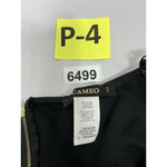 Cameo Womans  Bodycon Midi Dress Large Black Spaghetti Straps Off The Shoulder Photo 2