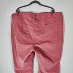 Old Navy  Pink Corduroy Skinny Pants Size 24 Long Rockstar Super Skinny High-Rise Photo 4