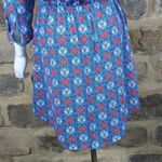 Daniel Rainn Blue Dress Woman's Size Small Lightweight Lined Pattern Photo 8