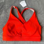 Lululemon  Envital Bra B/C Cup - Size 8 Solar Orange Red Photo 2