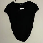 PRETTYGARDEN Classic Black Short Sleeve Women's Tee Photo 0