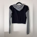 SO  Vintage Zip Up Hoodie Fitted Sweatshirt Women’s Sz XS EUC Photo 2