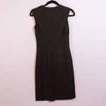 MM. Lafleur The Katie Ponte Knit Stretch Sleeveless Scoop Neck Sheath Dress Gray Photo 3