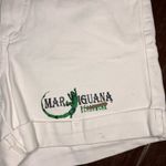 Guess white denim beach resort cuffed shorts sz 27 Photo 1