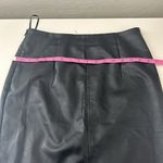 SheIn  Faux black leather pencil skirt Photo 3
