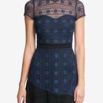 Kensie  Black and Blue Lace Dress Size 4 EUC School Dance, Holiday Party Photo 0