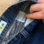 Mudd  Dark Blue Micro Jean Shorts with Button Detail- Size 5 Photo 3