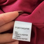 Arula Adelyn Swiss Dot Bow Back Swiss Dot Mini Dress Photo 5