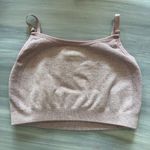 Gymshark Women's Flex Strappy Sports Bra Light Pink Marl Size Medium Photo 0